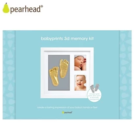 PearHead 3D立體嬰兒手腳印相框