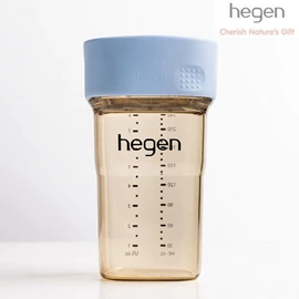 新加坡hegen PCTO™ PPSU 防漏饮水杯-240ml/8oz 蓝色