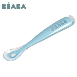 法国BEABA 矽胶软勺(第一阶段)-蓝色