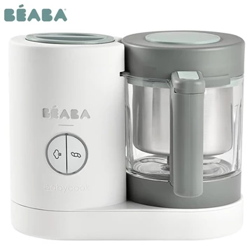 法國BEABA Babycook® Neo 蒸煮攪拌輔食機/ White Grey