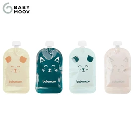 法國 Babymoov Isy可重複使用輔食袋-150ml X 20入