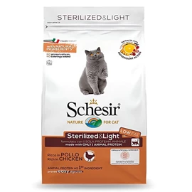 Schesir 天然成貓糧-雞肉絕育及體重控制 1.5kg