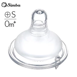 台灣小獅王 Simba 母乳記憶超柔防脹氣寬口十字奶嘴-S碼 0m+