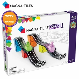 Magna-Tiles 磁力积木-下坡比赛双人组 40片