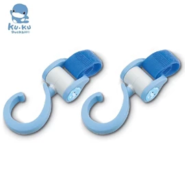 台湾KuKu Duck 多功能旋转挂勾-蓝色