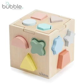 Bubble 木制图形颜色认知配对盒