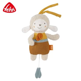 Fehn 悠棉麦田迷你拉环音乐玩具-小羊