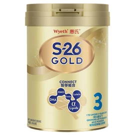 惠氏S-26 Gold/ 3号 幼儿成长配方奶粉 850g