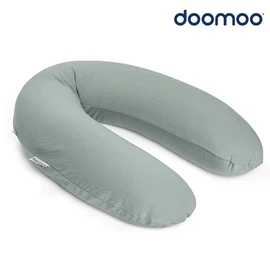 比利时Doomoo Buddy 有机棉舒眠月亮枕-湖水绿