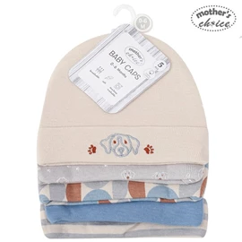 Mother's Choice 嬰兒帽-5件裝 小狗組