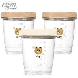 韓國tgm Ecozen 密封食物儲存杯-240ml 3個裝