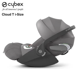 德國Cybex Cloud T i-Size Plus 提籃式汽車安全座椅-Mirage Grey