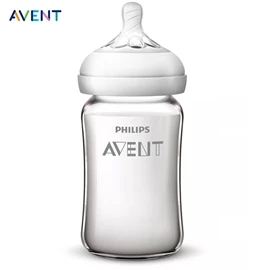 英國 Avent Natural 奶樽-玻璃 240ml/8oz