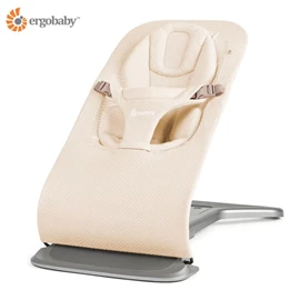 美國Ergobaby Evolve 三合一嬰幼兒搖椅(透氣版)/ 奶油色