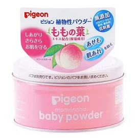 日本Pigeon 婴儿爽身粉/ 桃叶精华 125g