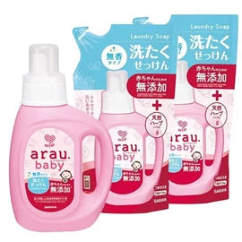 日本ARAU 雅乐宝 婴儿洗衣液/ 1+2 优惠套装