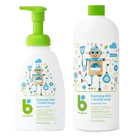 美国BabyGanics 有机奶瓶清洁液(无香味)/ 1+1 优惠套装