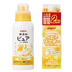 日本Pigeon 婴儿衣物柔顺剂/ 1+ 1 优惠套装