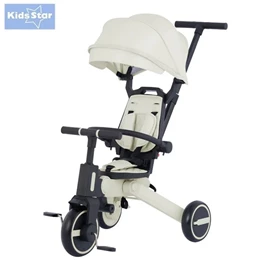 Kids Star RIDER+ 7 in 1 摺合三輪車/ 沙色