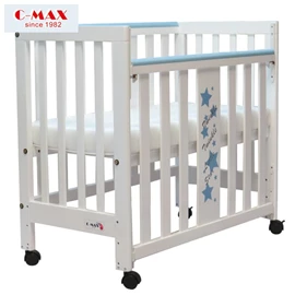 C-MAX 多功能嬰兒床 #390M (附送3吋床褥及升降板)-白色