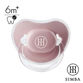 台灣小獅王 Simba 蘊蜜超柔拇指安撫奶嘴/ 耐咬較大 6M+ 栗粉