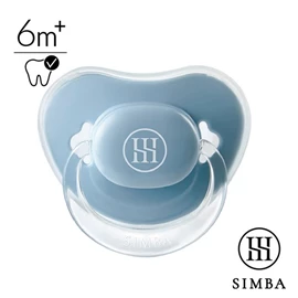台灣小獅王 Simba 蘊蜜超柔拇指安撫奶嘴/ 耐咬較大 6M+ 晨藍