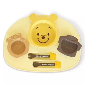 Disney 嬰幼兒餐具套裝 維尼熊款