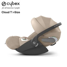 德國Cybex Cloud T i-Size Plus 提籃式汽車安全座椅-Cozy Beige