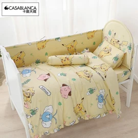 【Casablanca】嬰兒床上用品套裝(12件裝)-比卡超