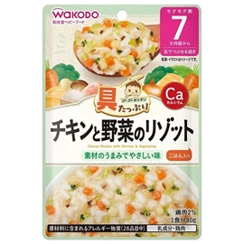 日本和光堂 便利即食餐包-鸡肉蔬菜烩饭 80g