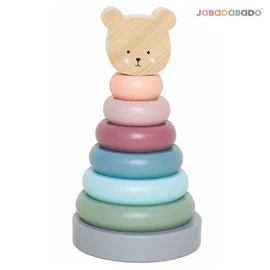 Jabadabado Stacking Toy 木製疊疊樂/ Teddy