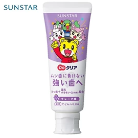 日本Sunstar Do 兒童固齒牙膏/ 巧虎 提子味 70g