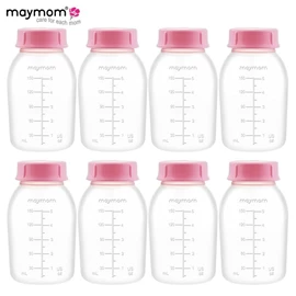 Maymom 標準口徑儲奶瓶/ 8個裝 150ml