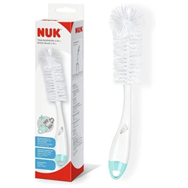 德国Nuk 2合1奶瓶奶嘴刷套装