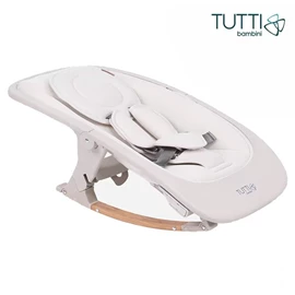 英國Tutti Bambini Nova 嬰兒搖椅-胡桃木/米色