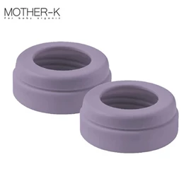 韩国Mother-K 奶瓶水杯共用奶嘴环(伸缩款用)-2入 紫色