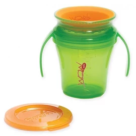 美國Wow Cup Baby 360度握把防漏學飲杯/ 207ml 綠色