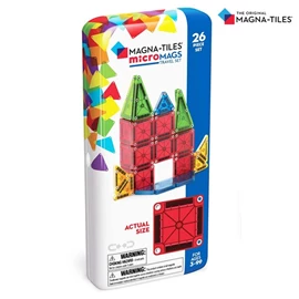 Magna-Tiles MicroMAGS 迷你磁力积木/ 旅行套装 26片