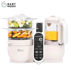 法國 Babymoov Nutribaby+ 6合1蒸煮食物攪拌調理機/ 粉嫩米