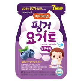 韓國Ivenet貝貝 乳酸菌乳酪粒/ 藍莓味 20g