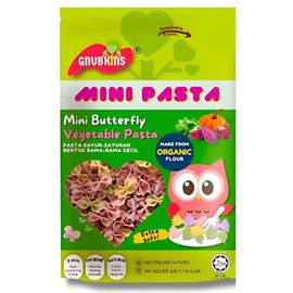 Gnubkins 迷你蔬菜意粉/ 蝴蝶 80g