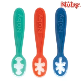 美国Nuby 学习沾匙/ 3阶段组