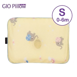 韩国Gio Pillow 超透气护头型 婴儿枕头-S码 派对小象