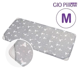 韩国GIO 二合一有机棉超透气排汗床垫-M码 60x120cm 月亮兔