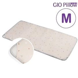 韩国GIO 二合一有机棉超透气排汗床垫-M码 60x120cm 伯爵山丘