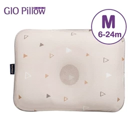 韩国Gio Pillow 超透气护头型 婴儿枕头-M码 伯爵三角