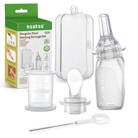 紐西蘭Haakaa 企鵝雙頭餵食器套裝