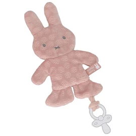 Tiamo 安抚奶嘴巾/ Miffy 花朵系列 粉红