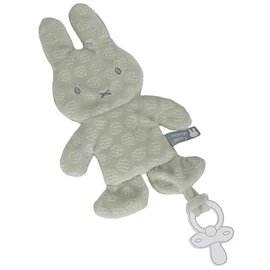 Tiamo 安抚奶嘴巾/ Miffy 花朵系列 绿色