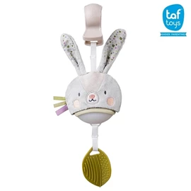 以色列TAF Toys 手推車音樂掛飾/ 都巿花園 小兔